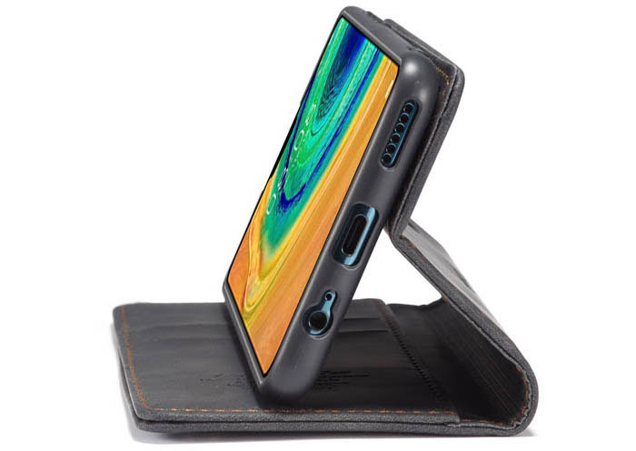 CaseMe Huawei Mate 30 Wallet Kickstand Magnetic Flip Leather Case