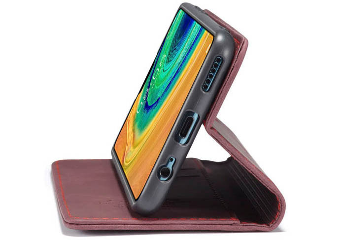 CaseMe Huawei Mate 30 Wallet Kickstand Magnetic Flip Leather Case