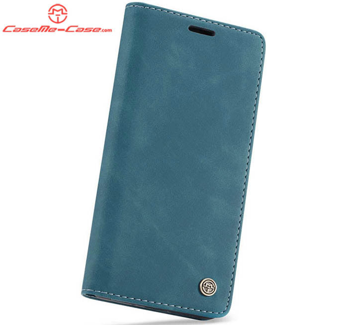 CaseMe Huawei P Smart 2019 Retro Wallet Kickstand Magnetic Flip Leather Case