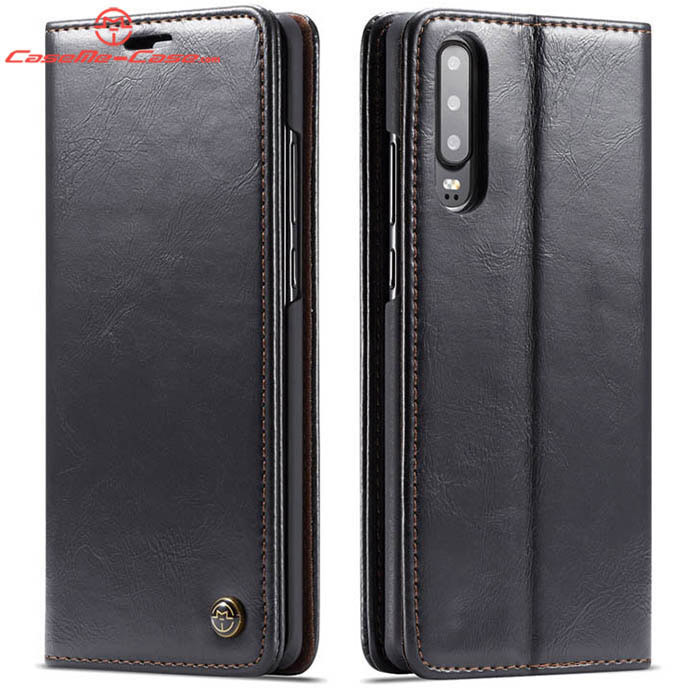 CaseMe Huawei P30 Magnetic Flip Wallet Stand Case