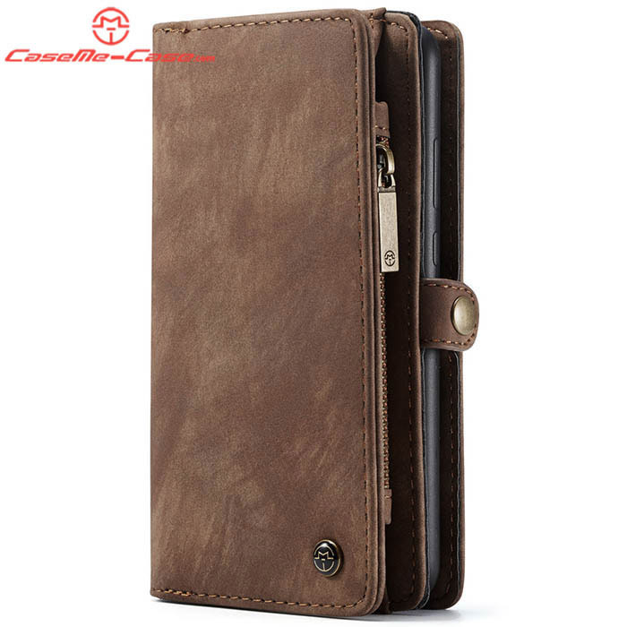 CaseMe Huawei P30 Pro Zipper Wallet Magnetic Detachable 2 in 1 Folio Case