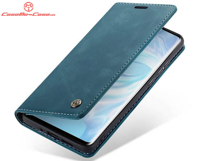 CaseMe Huawei P30 Pro Retro Wallet Kickstand Magnetic Flip Leather Case