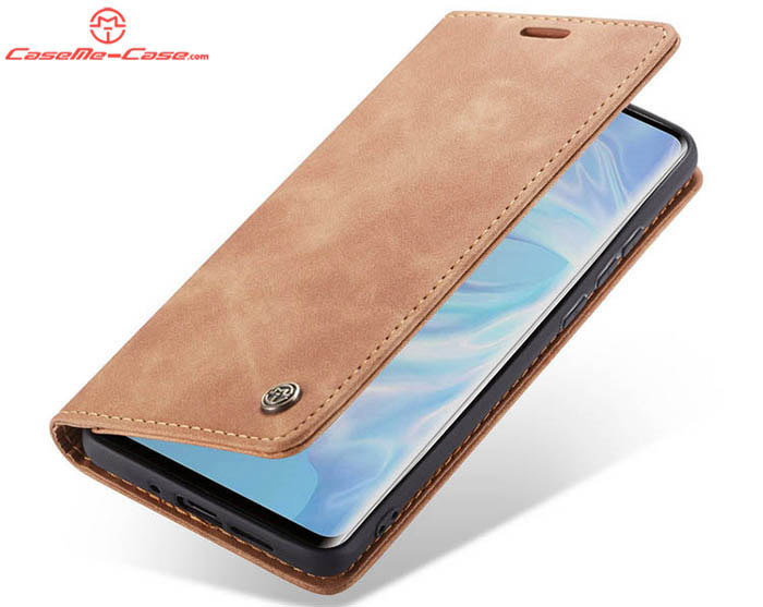 CaseMe Huawei P30 Pro Retro Wallet Kickstand Magnetic Flip Leather Case