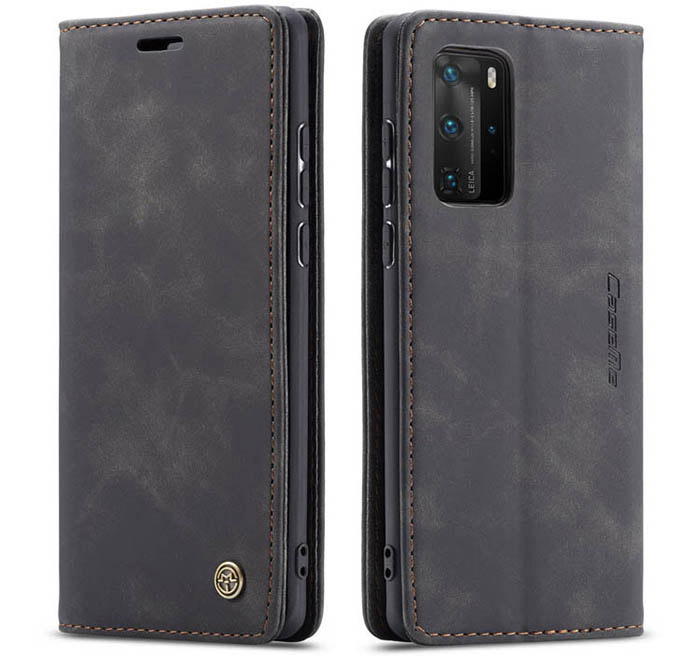 CaseMe Huawei P40 Pro Wallet Kickstand Magnetic Flip Leather Case