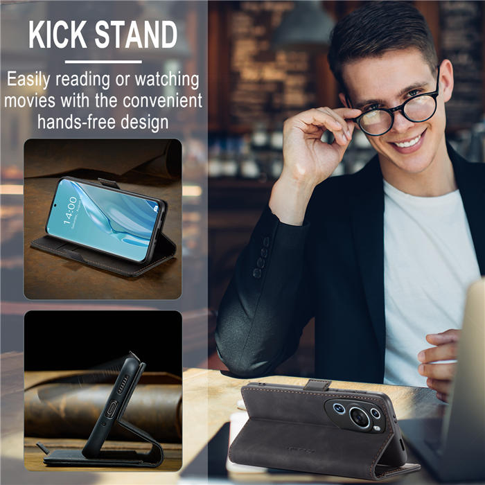 CaseMe Huawei P60 Art Wallet kickstand Magnetic Leather Case