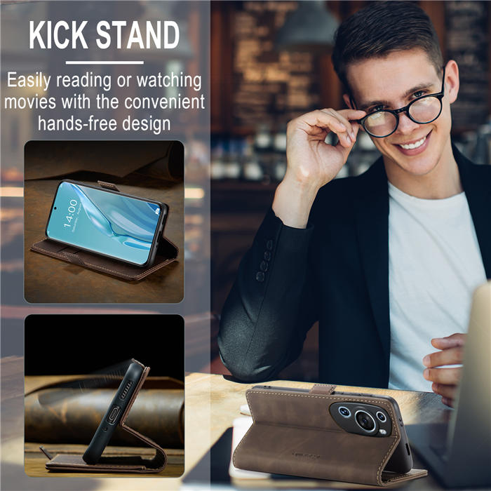 CaseMe Huawei P60 Art Wallet kickstand Magnetic Leather Case