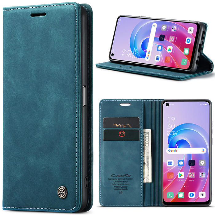 CaseMe OPPO K10 4G/OPPO A36 4G Wallet Suede Leather Case