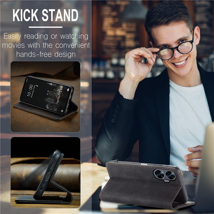 CaseMe Reamle C55 Wallet Suede Leather Case