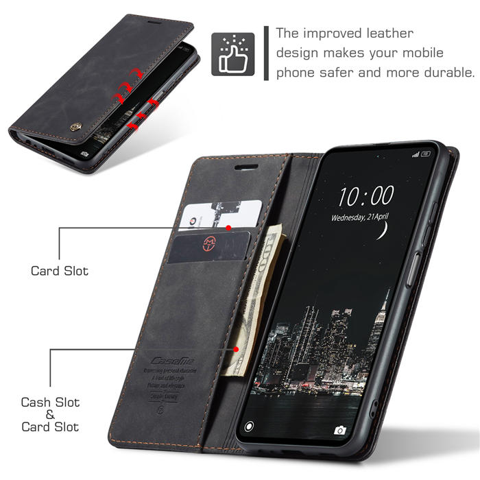 CaseMe Reamle C55 Wallet Suede Leather Case