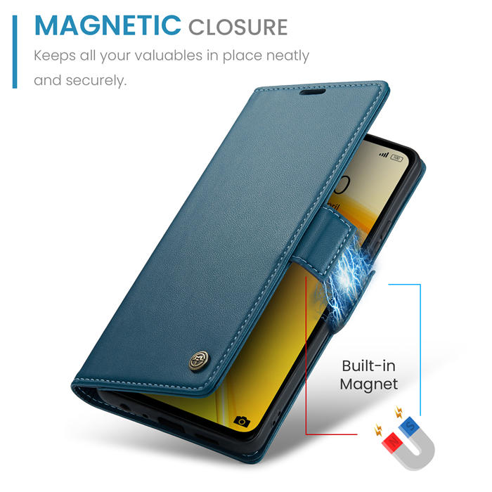 CaseMe Reamle C55 Wallet RFID Blocking Magnetic Buckle Case