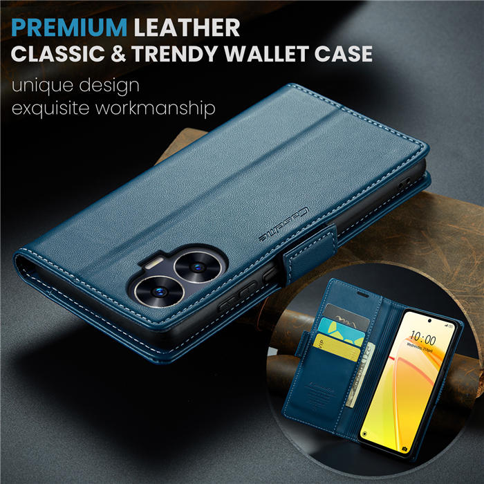 CaseMe Reamle C55 Wallet RFID Blocking Magnetic Buckle Case