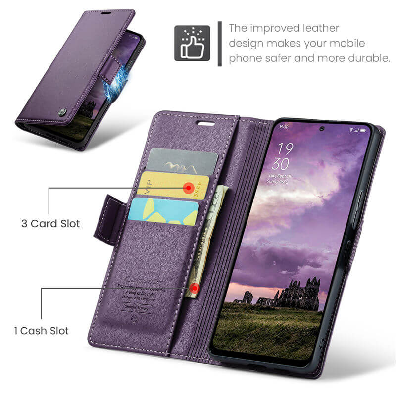 CaseMe OPPO Reno13 Wallet Case