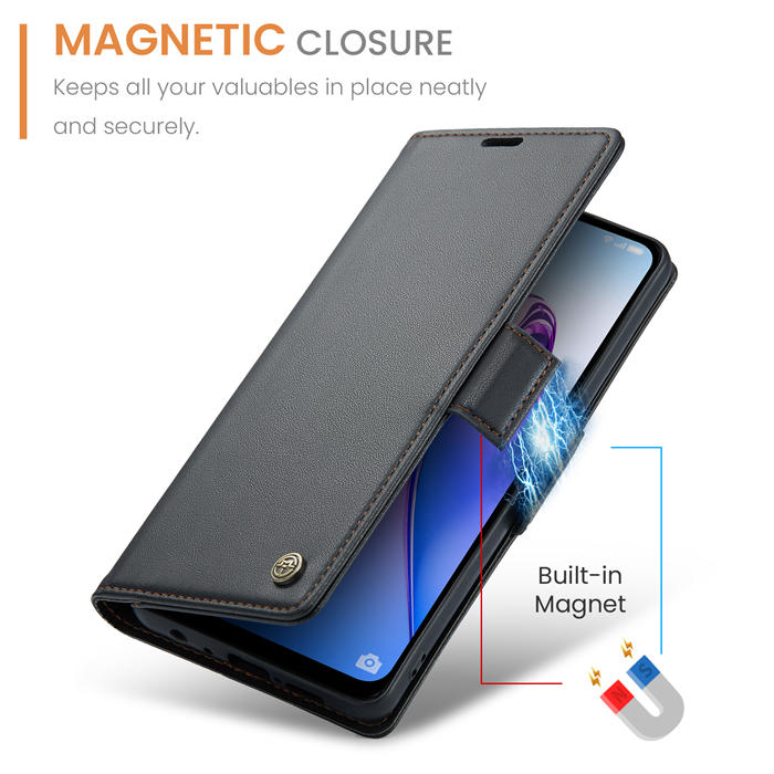 CaseMe OPPO Reno8 Z/OPPO Reno8 Lite/OPPO Reno7 Z/OPPO Reno7 Lite/OPPO F21 Pro 5G Wallet RFID Blocking Magnetic Buckle Case