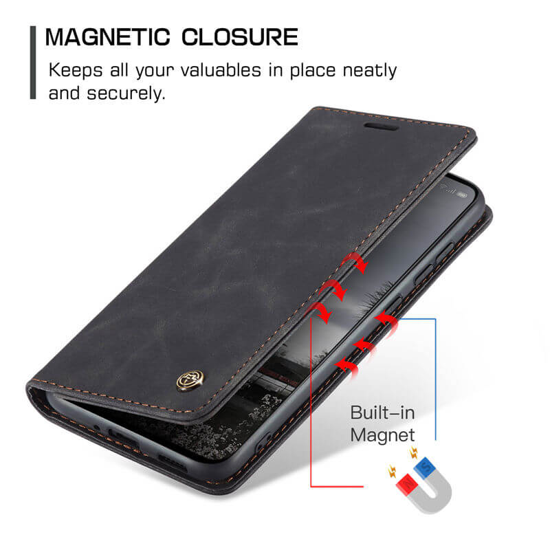 CaseMe OPPO Reno13 Wallet Suede Leather Case