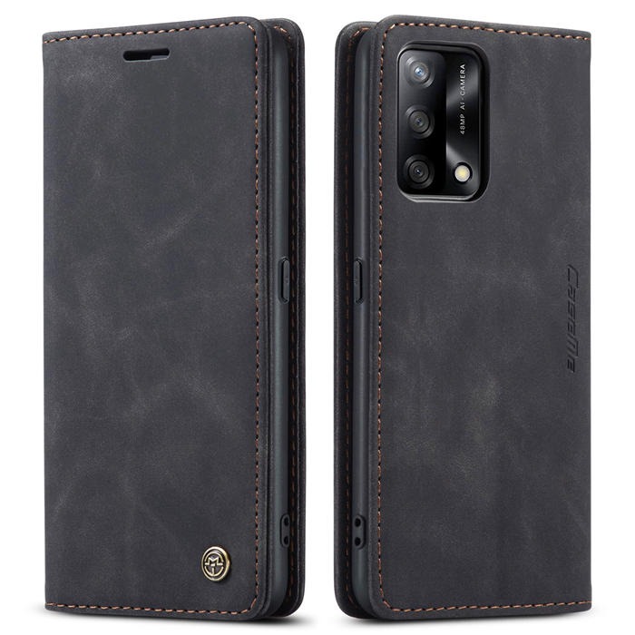 CaseMe OPPO Reno6 Lite 4G/OPPO A95 4G/OPPO F19S Wallet Suede Leather Case