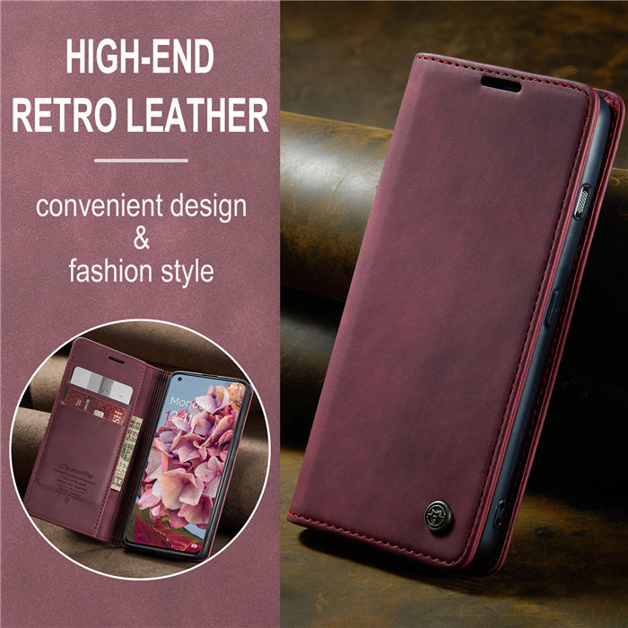 CaseMe OnePlus 11 Wallet Suede Leather Case