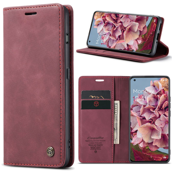 CaseMe OnePlus 11 Wallet Suede Leather Case
