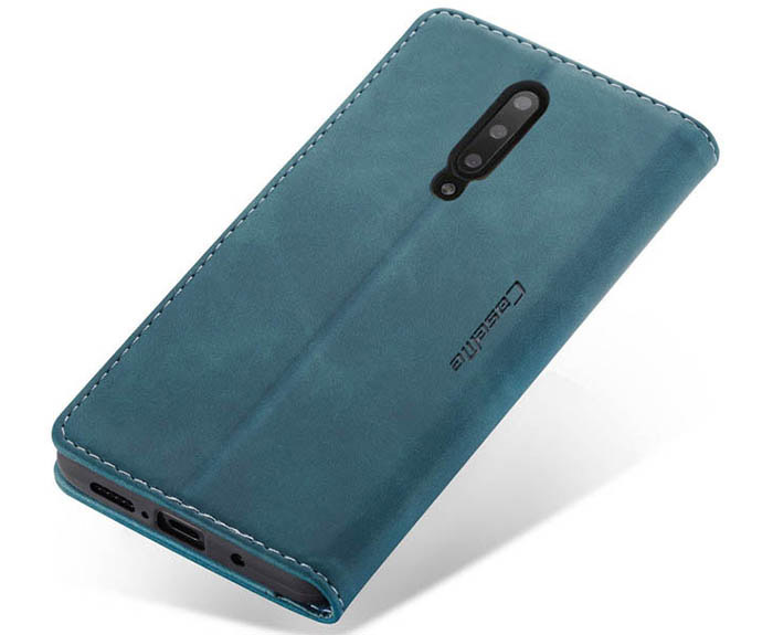 CaseMe OnePlus 7 Pro Retro Wallet Kickstand Magnetic Flip Leather Case