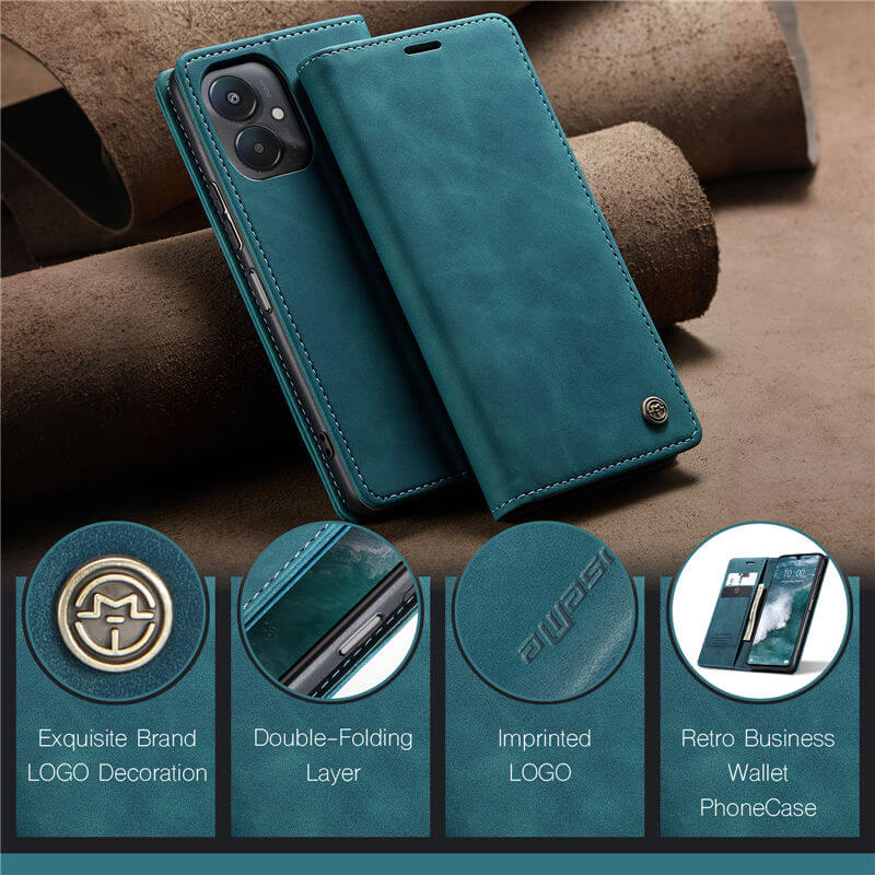 CaseMe Xiaomi Redmi 13C Wallet Case