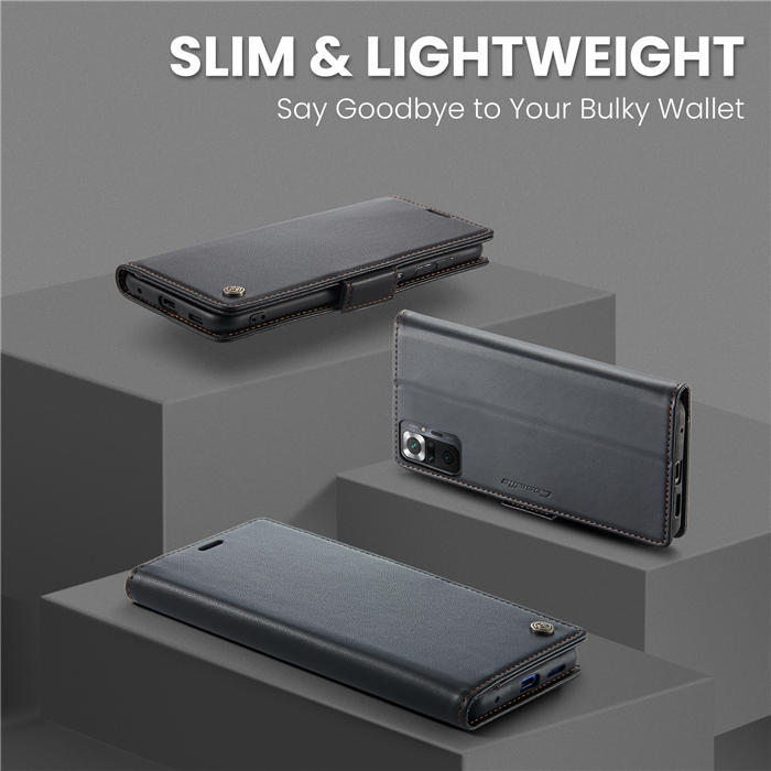 CaseMe Xiaomi Redmi Note 10 Pro/Note 10 Pro Max Wallet RFID Blocking Magnetic Buckle Case