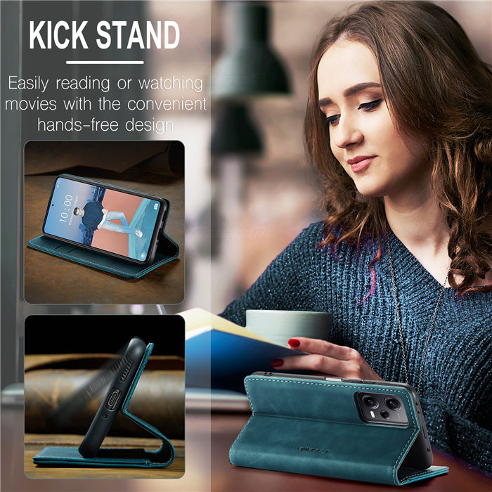 CaseMe Xiaomi POCO X5 Pro 5G Wallet Suede Leather Case