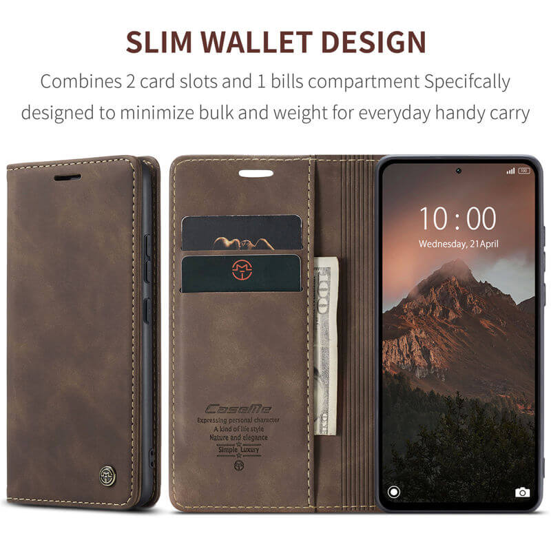 CaseMe Xiaomi Redmi Note 13 4G Wallet Case