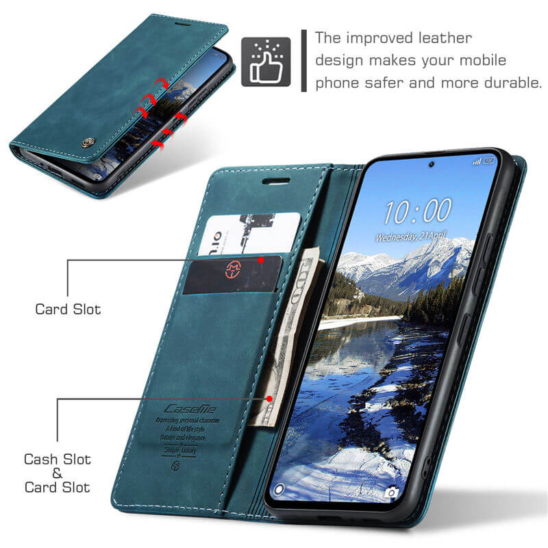CaseMe Xiaomi Redmi Note 13 Pro 4G Wallet Case