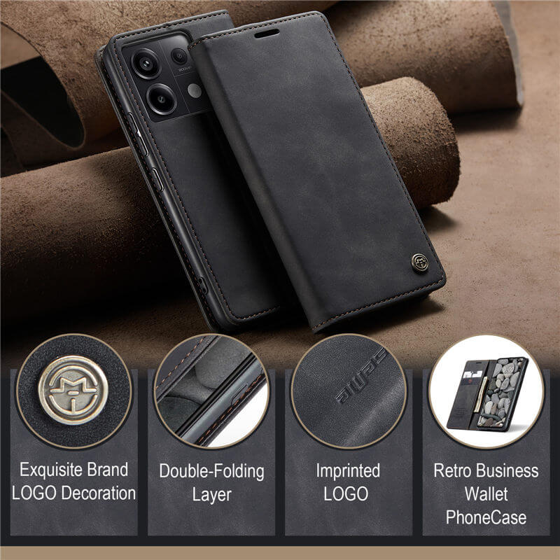 CaseMe Xiaomi Redmi Note 13 Pro 5G Wallet Case