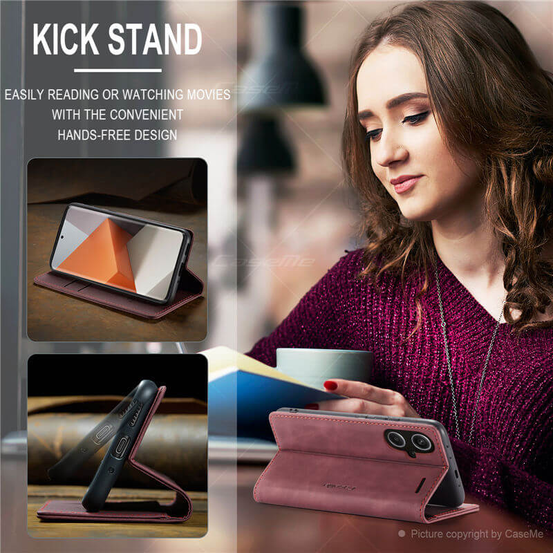 CaseMe Xiaomi Redmi Note 13 Pro Plus 5G Wallet Case