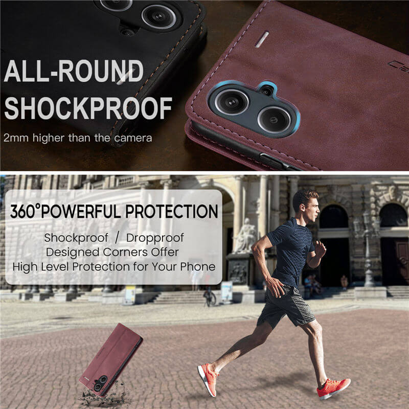 CaseMe Xiaomi Redmi Note 13 Pro Plus 5G Wallet Case
