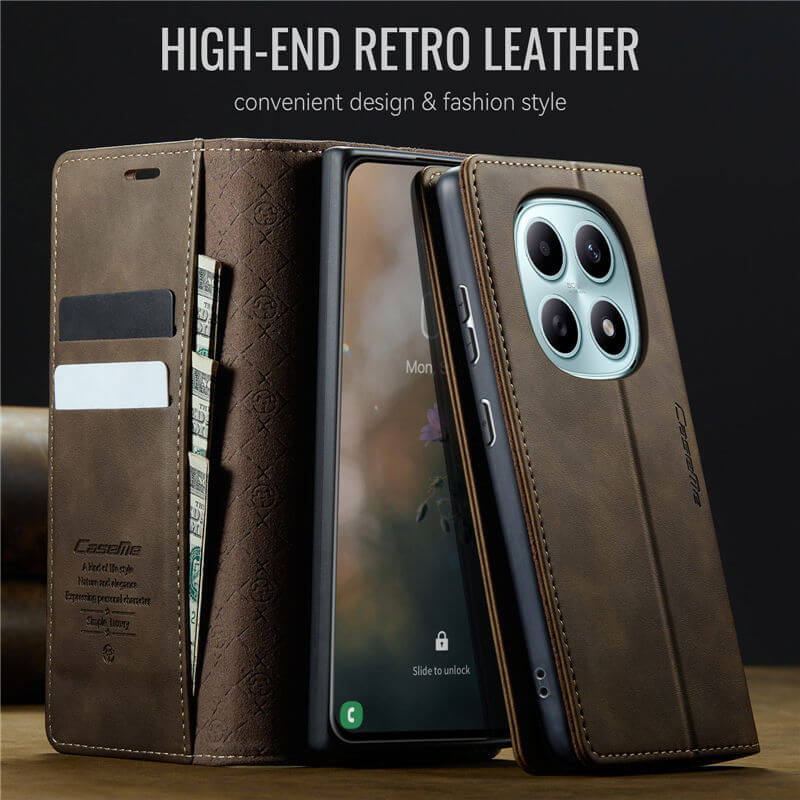 CaseMe Xiaomi Redmi Note 15 5G Wallet Case