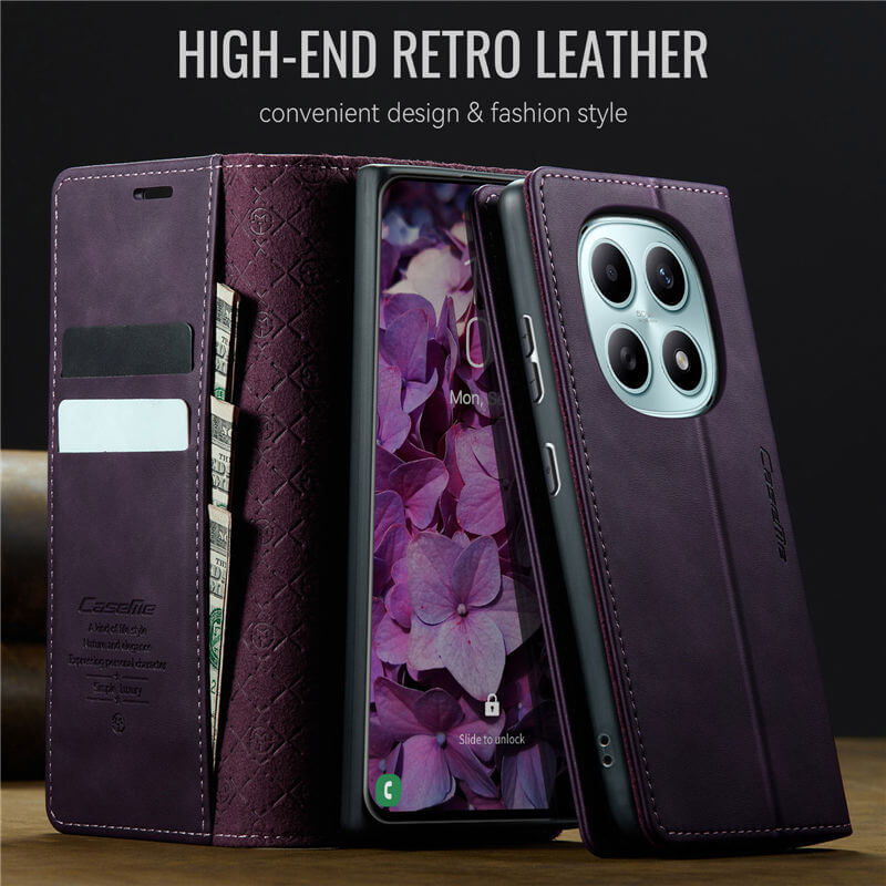 CaseMe Xiaomi Redmi Note 15 5G Wallet Case