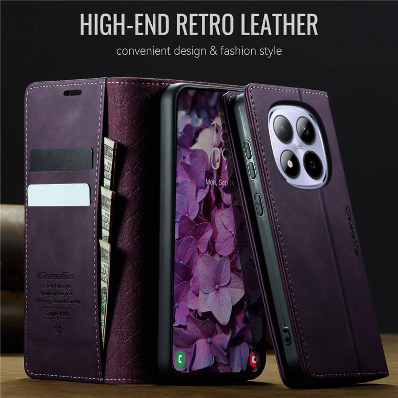 CaseMe Xiaomi Redmi Note 15 Pro 5G Wallet Case