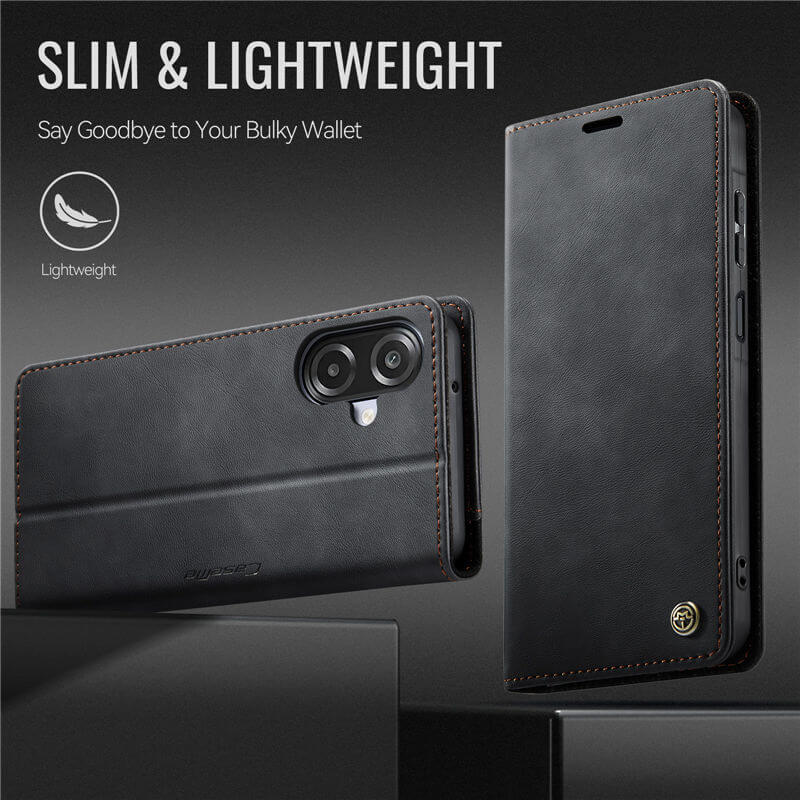 CaseMe Samsung Galaxy A07 4G/A06 4G/5G Magnetic Wallet Case with RFID Blocking