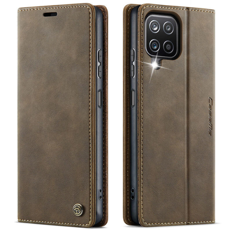 CaseMe Samsung Galaxy A12 5G Magnetic Wallet Case with RFID Blocking