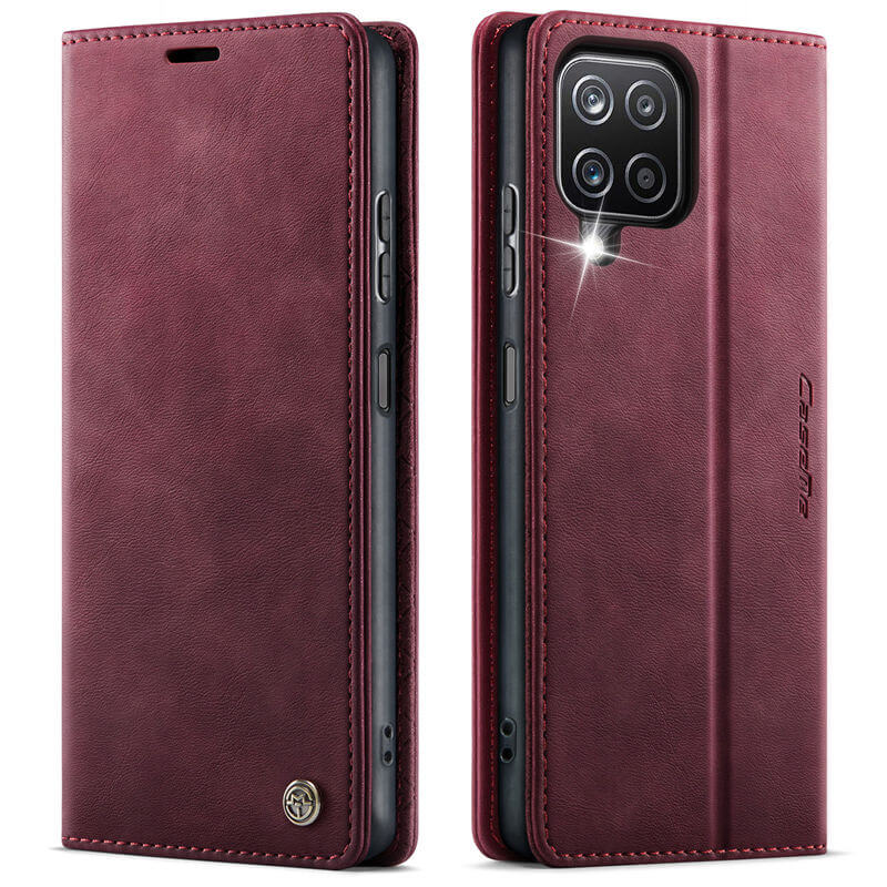 CaseMe Samsung Galaxy A12 5G Magnetic Wallet Case with RFID Blocking