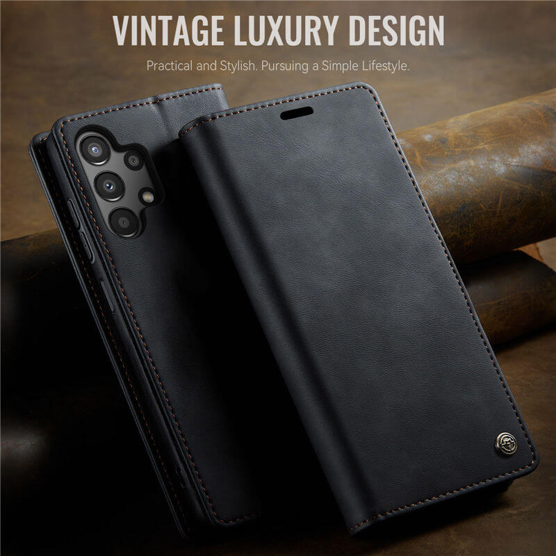 CaseMe Samsung Galaxy A13 5G Magnetic Wallet Case with RFID Blocking
