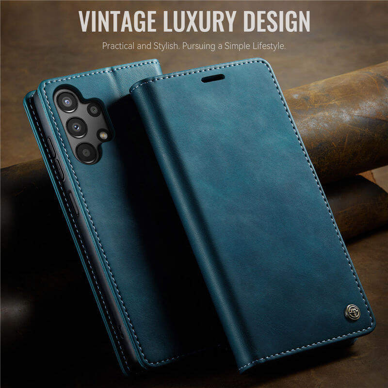 CaseMe Samsung Galaxy A13 5G Magnetic Wallet Case with RFID Blocking