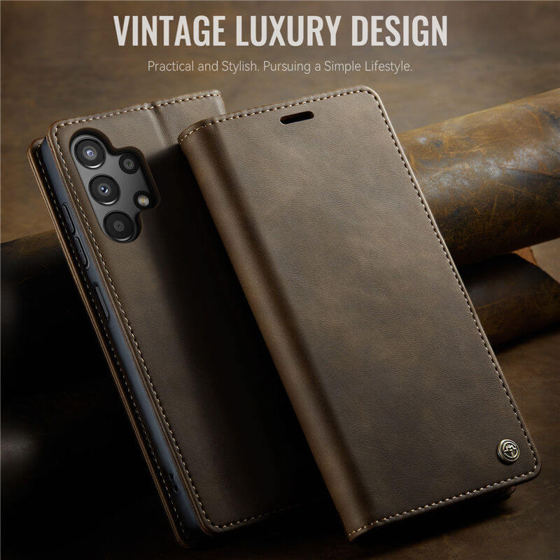CaseMe Samsung Galaxy A13 5G Magnetic Wallet Case with RFID Blocking