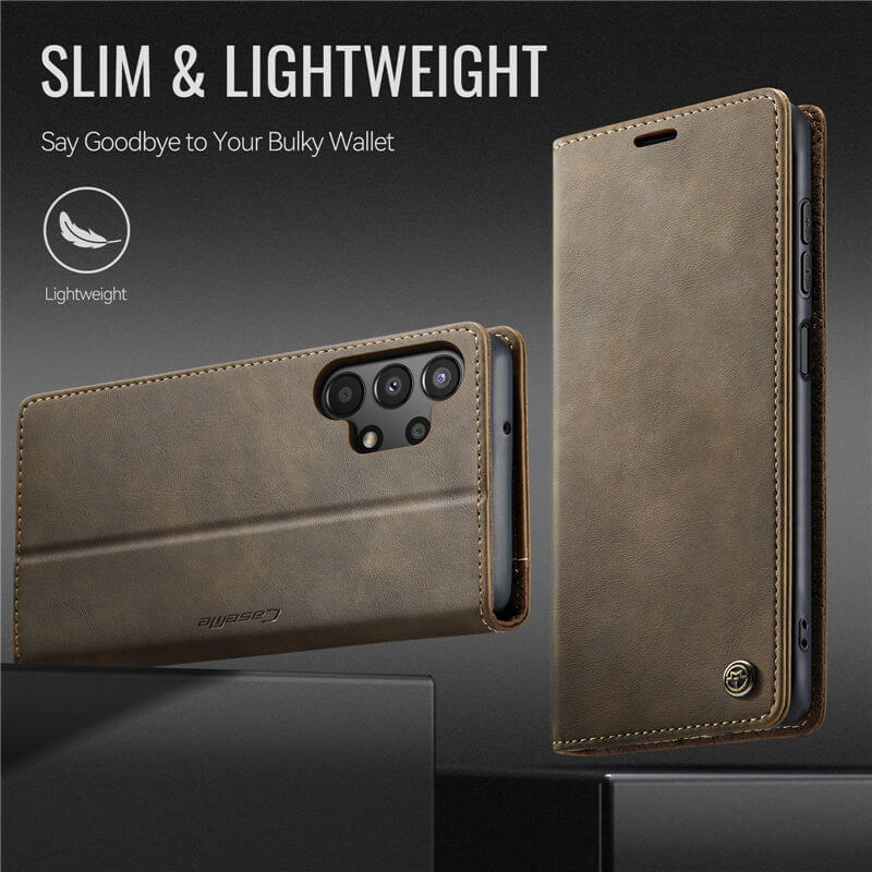 CaseMe Samsung Galaxy A13 5G Magnetic Wallet Case with RFID Blocking