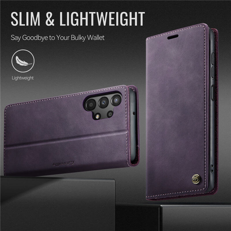 CaseMe Samsung Galaxy A13 5G Magnetic Wallet Case with RFID Blocking