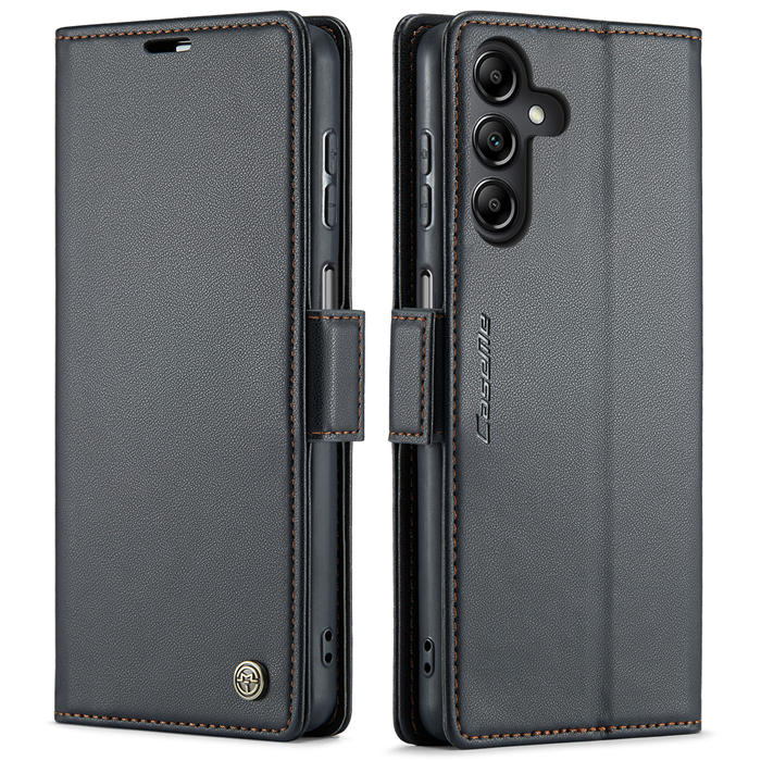 CaseMe Samsung Galaxy A14 Wallet RFID Blocking Magnetic Buckle Case