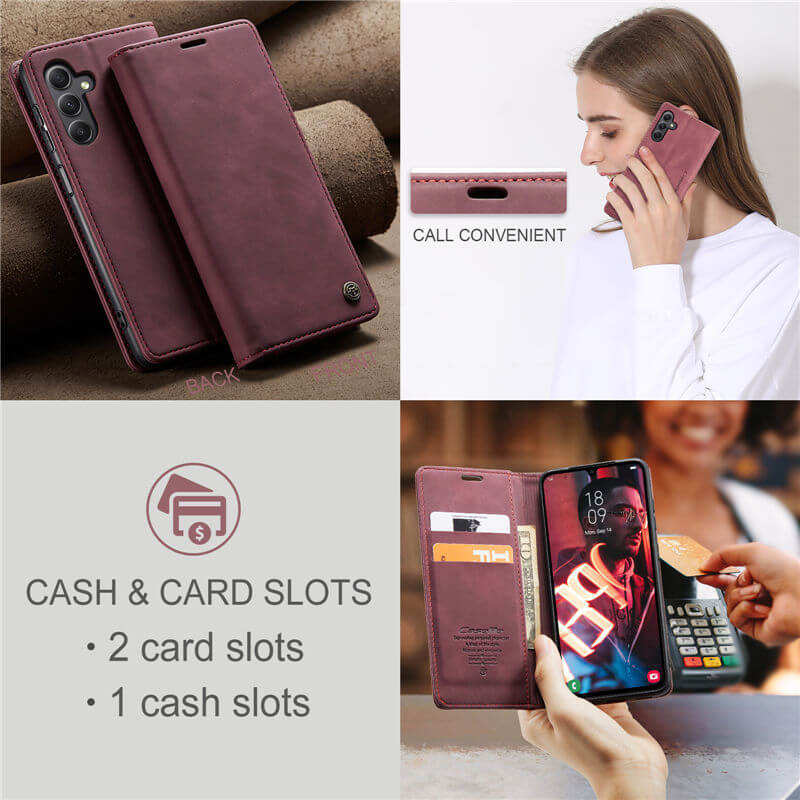 CaseMe Samsung Galaxy A15 Wallet Case