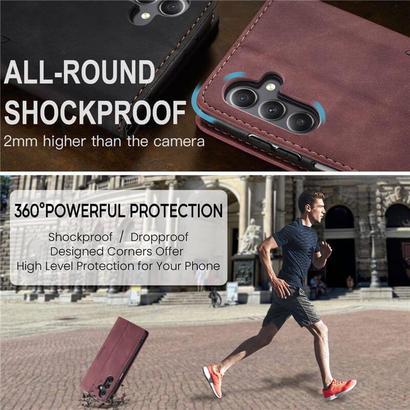 CaseMe Samsung Galaxy A15 Wallet Case