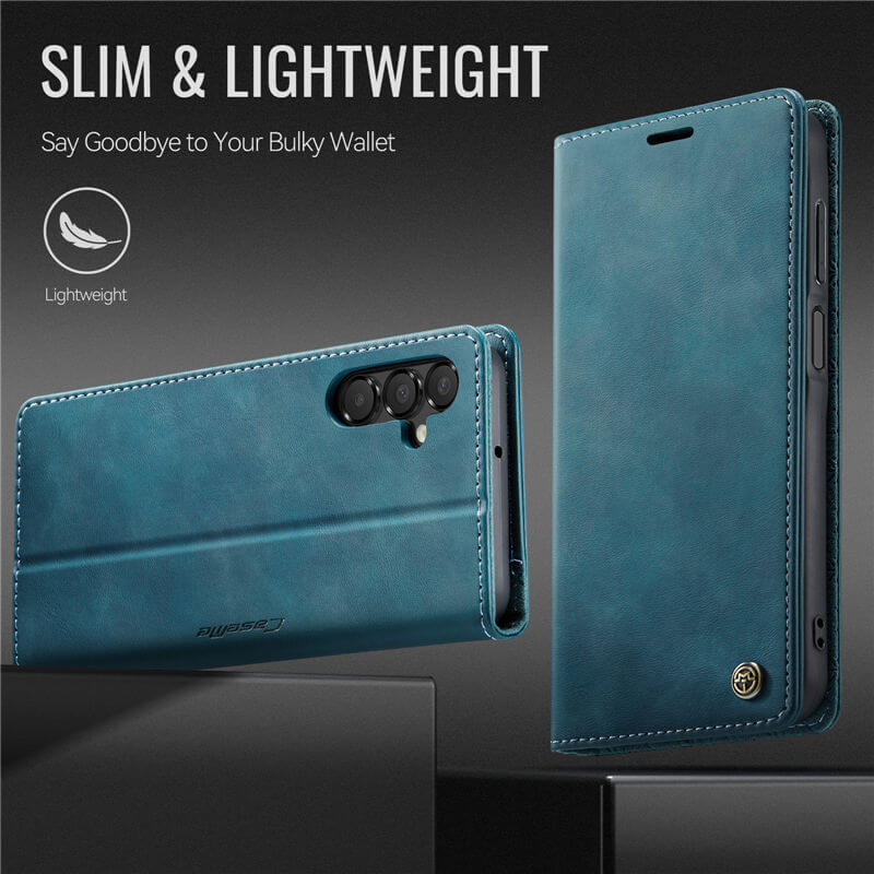 CaseMe Samsung Galaxy A15 Magnetic Wallet Case with RFID Blocking