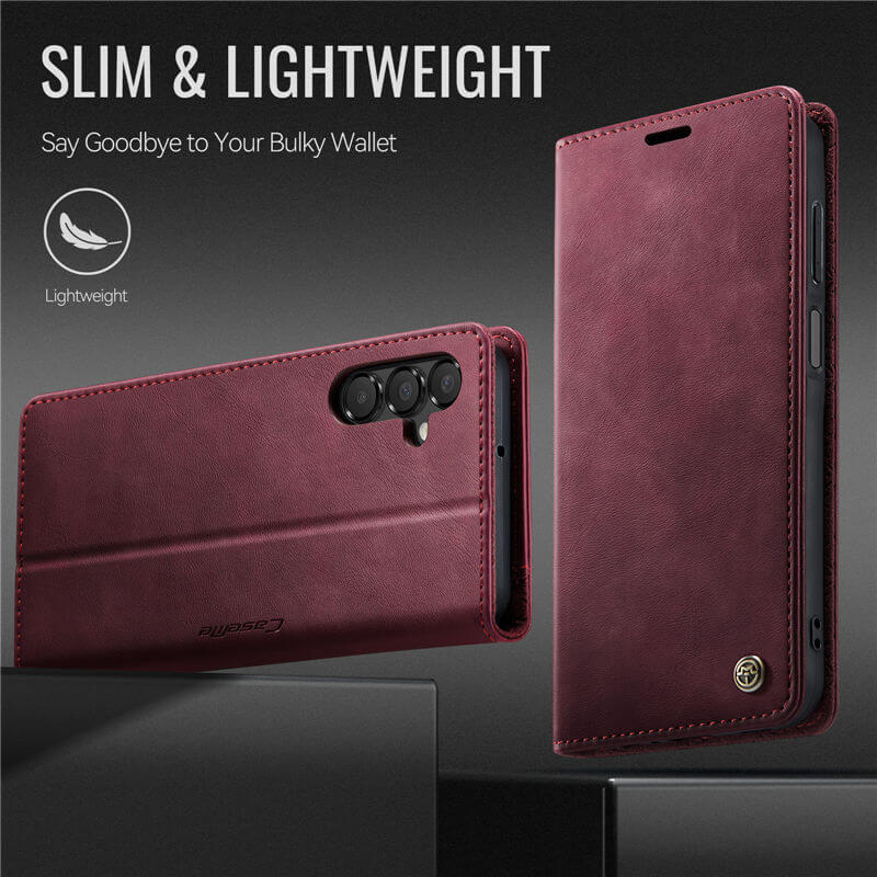 CaseMe Samsung Galaxy A15 Magnetic Wallet Case with RFID Blocking