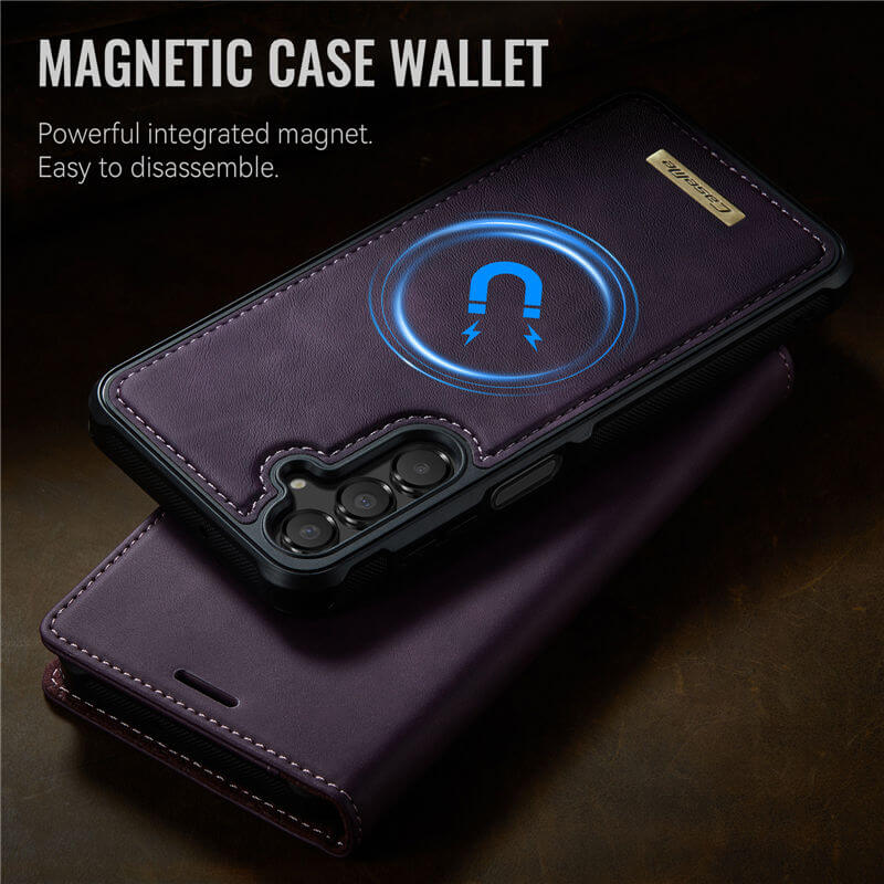 CaseMe Samsung Galaxy A15 2-in-1 MagSafe Wallet Case with RFID Blocking