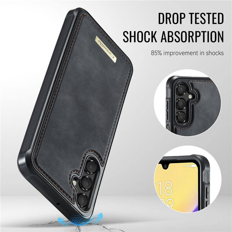 CaseMe Samsung Galaxy A15 2-in-1 Magnetic Wallet Case