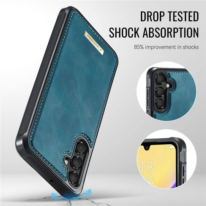 CaseMe Samsung Galaxy A15 2-in-1 Magnetic Wallet Case
