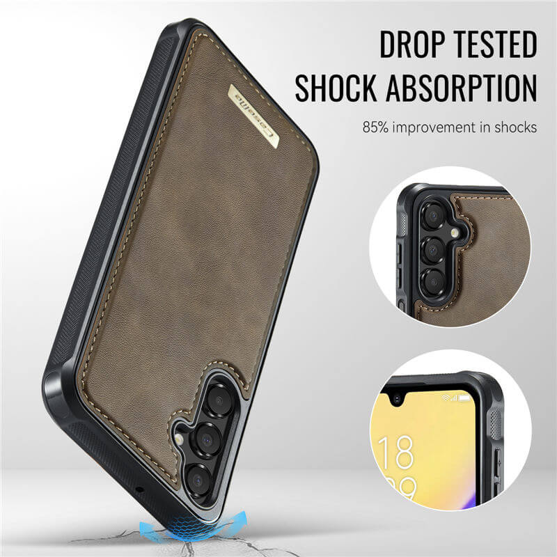 CaseMe Samsung Galaxy A15 2-in-1 Magnetic Wallet Case